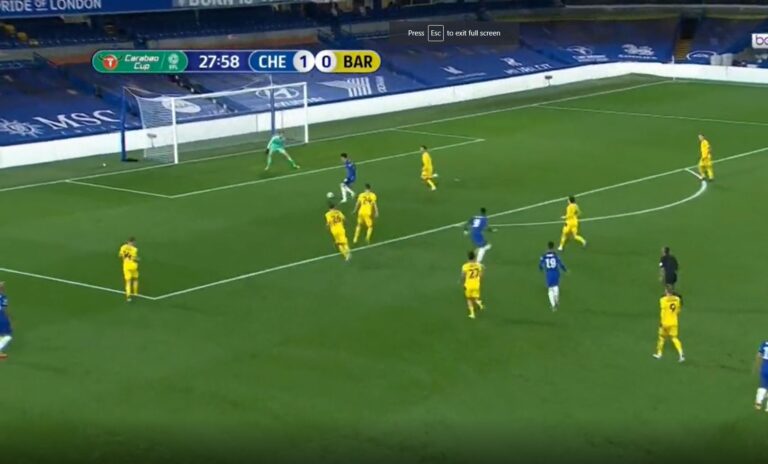 (VIDEO) Kai Havertz scores first Chelsea goal after brilliant Mount and Abraham combination