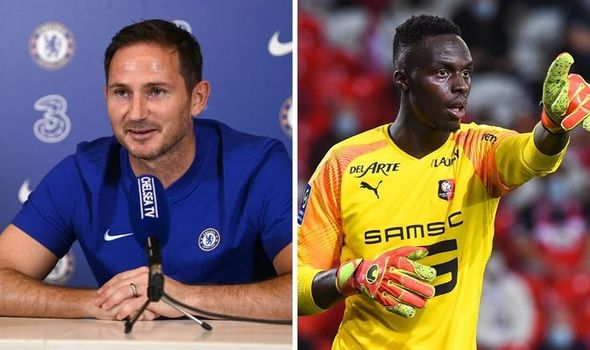 Lampard sends ‘strong warning’ to new Chelsea signing Edouard Mendy ahead of West-Brom clash