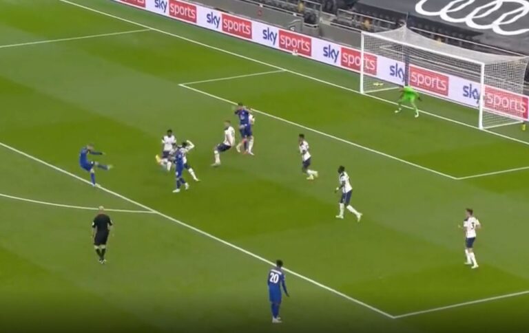 (VIDEO): What a goal! Timo Werner score his first Chelsea goal with a stunner.