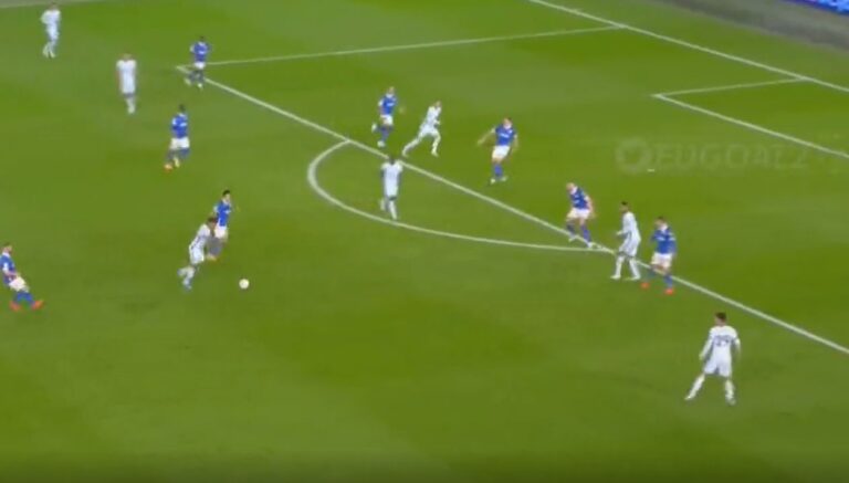 (VIDEO): What a goal! Reece James unleashes unstoppable strike to put Chelsea ahead