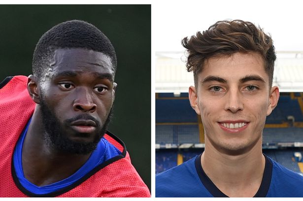Tomori reacts to Kai Havertz taking his no.29 shirt at Chelsea