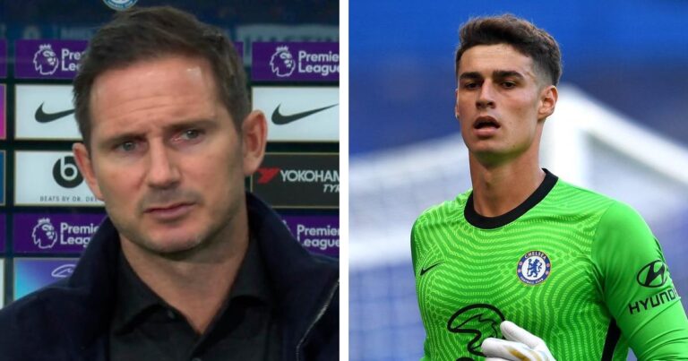 (VIDEO): Lampard sends a warning to Kepa after another poor performance