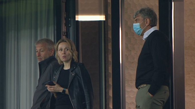 (Photos): Rare appearance as Roman Abramovich watch Krasnodar vs Chelsea last night