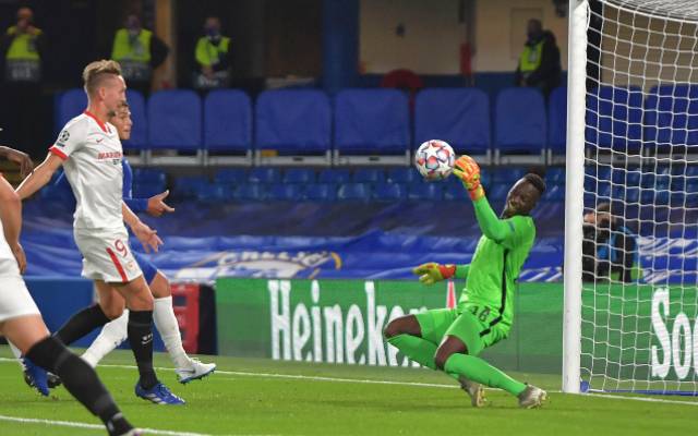 (VIDEO): “Forget Kepa”- Mendy shows what Chelsea have missed with an impressive save in Sevilla draw