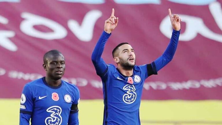 Ziyech sends ‘Incredible’ message to Chelsea fans after scoring his first Premier League goal