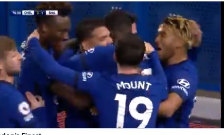 (VIDEO): Chelsea fans will ‘LOVE’ what Reece James did after Thiago Silva’s goal