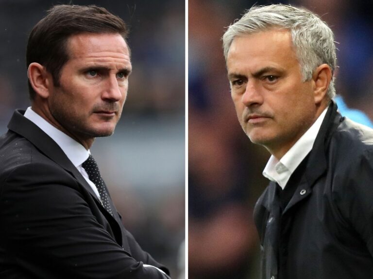 “Derby war”- Lampard reveals why he feels sorry for Mourinho ahead Tottenham clash