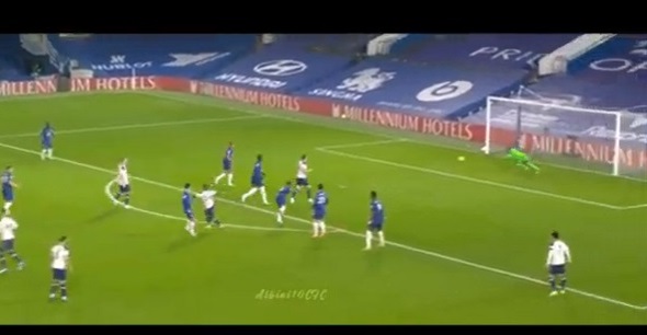 (VIDEO): Watch Edouard Mendy excellent save that stop Chelsea from conceding against Tottenham