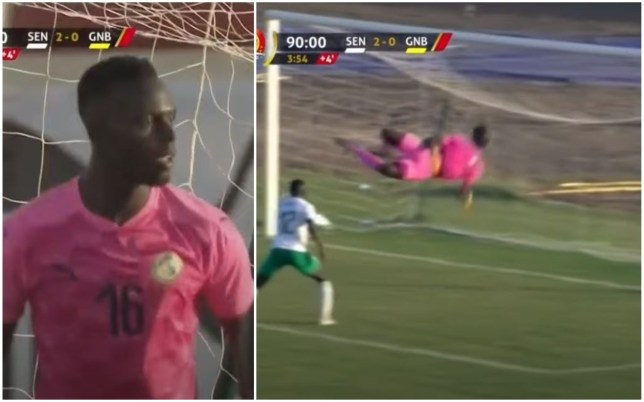 (VIDEO): Watch how Edouard Mendy make superb save in Senegal’s win over Guinea-Bissau