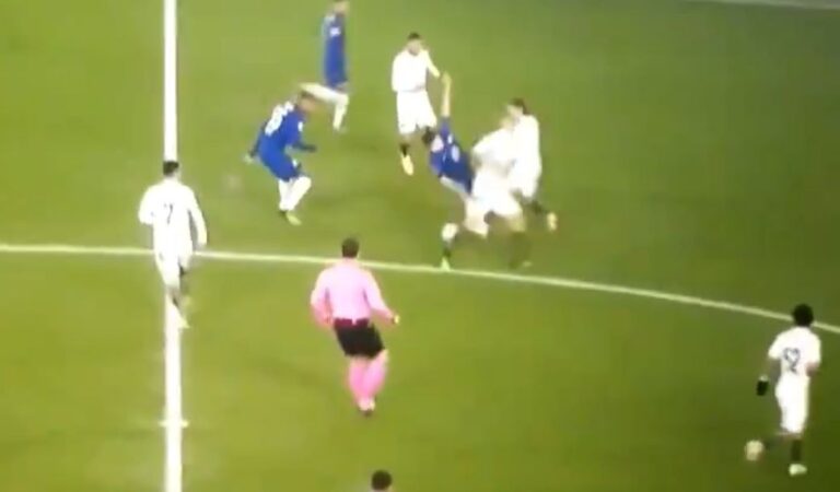 (VIDEO): Watch how 4 Krasnodar players try to get the ball off from Billy Gilmour but fails