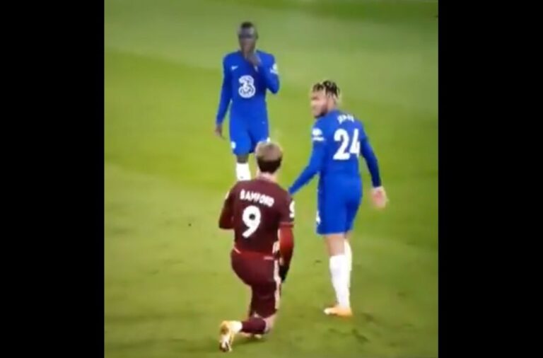 (Video): Watch how Reece James destroys Patrick Bamford in clash on pitch