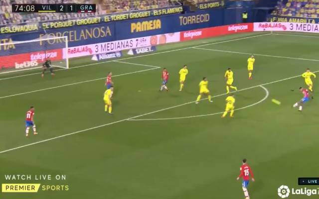 (Video): Chelsea loanee Kenedy scores an absolute ‘SCREAMER’ for Granada to cheer up Blues fans