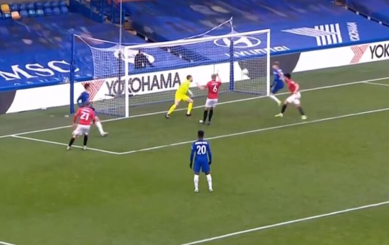 (VIDEO): Timo Werner scored after stunning assist from Kai Havertz as Chelsea leads 2-0