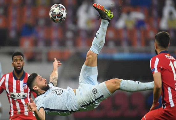 Player ratings: Atletico Madrid 0 vs 1 Chelsea as Giroud Bicycle kick seals Blues win