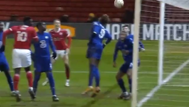 (Watch) Tammy Abraham bails out flappy Kepa with an outstanding goal line clearance for Chelsea vs Barnsley