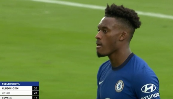 (Video): Watch what frustrated Chelsea winger Hudson did to Tuchel after second substitution