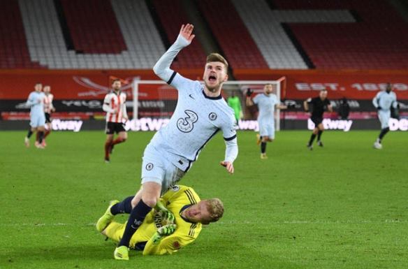 Master of penalties! Werner breaks long-term Eden Hazard penalty record