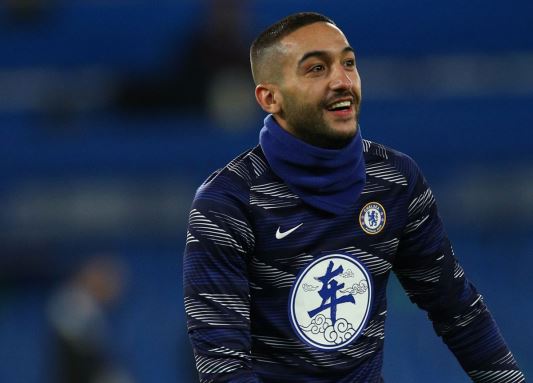 (Photo): Hakim Ziyech sends massive message to Tuchel after being dropped again