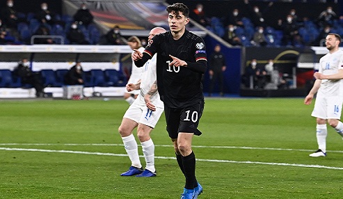Class act! Chelsea fans hail Kai Havertz for what he did against Iceland