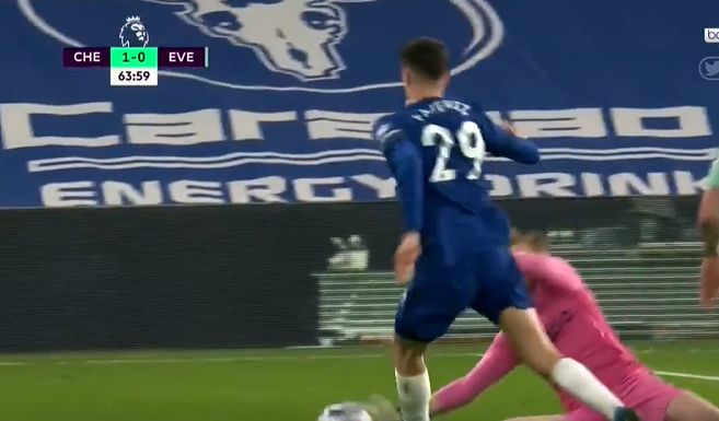 (Video) Jorginho doubles the lead for Chelsea after Kai Havertz won the penalty