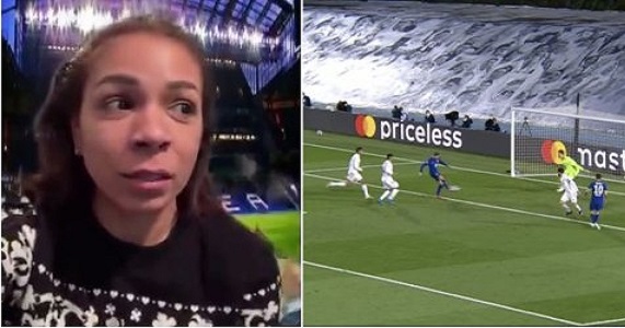(VIDEO): Thiago Silva’s wife blasts Timo Werner after his awful miss vs Real Madrid