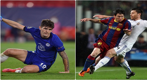(Images): Christian Pulisic breaks Lionel Messi’s Champions League record