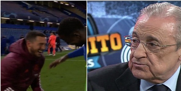 Real Madrid president Perez makes final decision on Eden Hazard departure to Chelsea