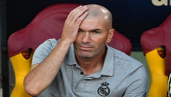 JUST IN: Zidane & Madrid confirm World cup winner will miss Chelsea clash on Wednesday