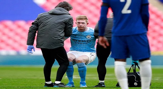 De Bruyne could miss UCL final after nursing THREE injuries, as Blues opens first talks with £69m player