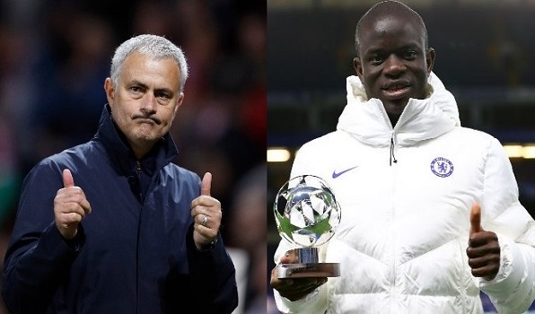 (Image) Jose Mourinho reveals why N’Golo Kante should win the Ballon d’Or after Champions league win