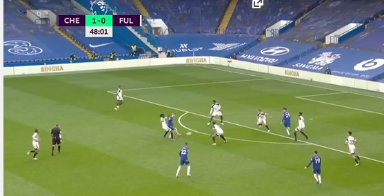(Video): Kai Havertz makes it 2-0 up for Chelsea after great assist from Timo Werner