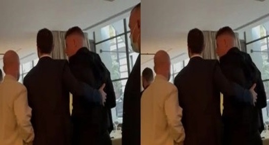 (Video): Watch how Drunk Chelsea midfielder was thrown out of restaurant by security last night