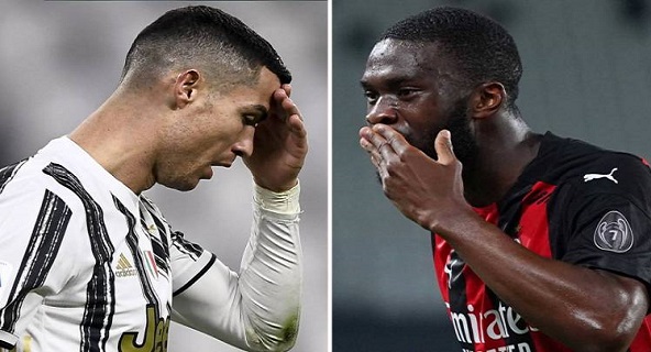 RECORD BREAKER: Chelsea loanee Fikayo Tomori breaks Cristiano Ronaldo’s record after scoring against Juventus