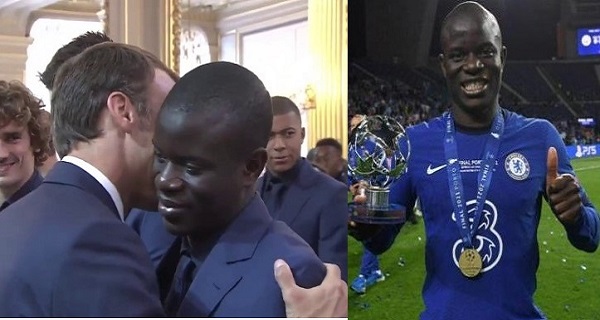 France President message to Kante after UCL victory, as Chelsea player finally agrees 2year deal with Italian club
