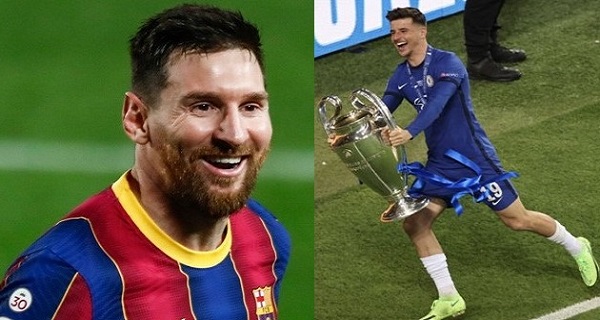 Lionel Messi message to Mount after UCL victory revealed, as Blues turn attention to €70m-rated Madrid star