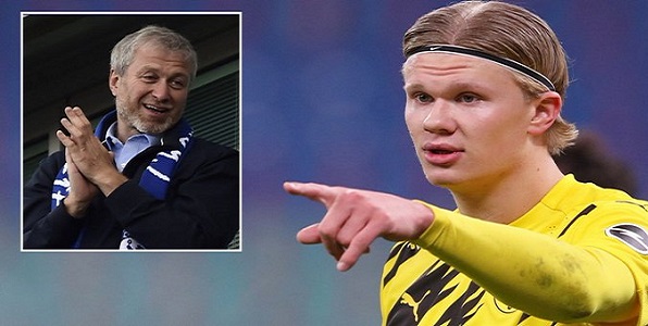 Heating up! ‘Abramovich makes final transfer decision on Haaland move to Chelsea