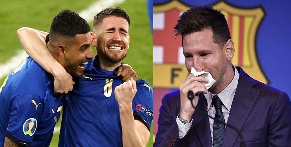 Jorginho finally reveals his ‘massive text message’ to Lionel Messi
