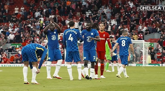 (Video): Blues fans love what Kai Havertz and Lukaku did at Anfield