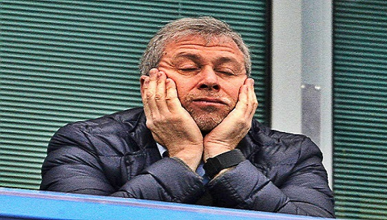 ‘Not again! as Blues owner Roman Abramovich has been banned from Britain after latest decision