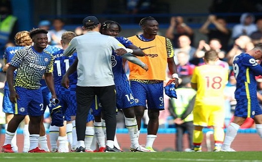 Tuchel reacted to Chalobah’s man of the match victory as Blues beat Crystal Palace 3-0