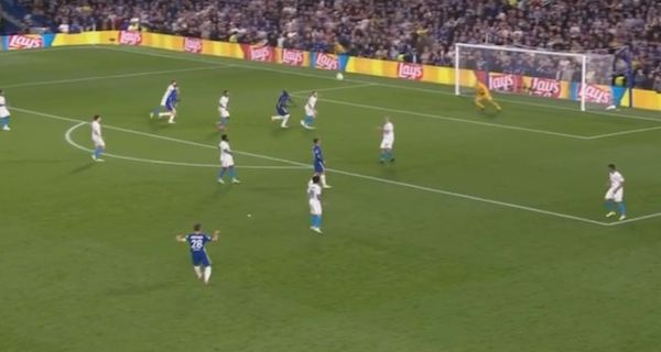 (Video): Lukaku score stunning goal for Chelsea after Cesar Azpilicueta massive cross