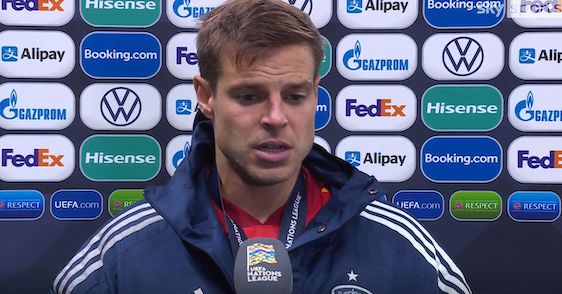 “Notoriously bad decisions, I am disappointed”–Cesar Azpilicueta ‘hits’ at Anthony Taylor for wrong decision in nations league final