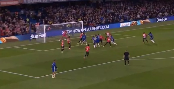 (Video): Kai Havertz gives Chelsea the lead with brilliant header
