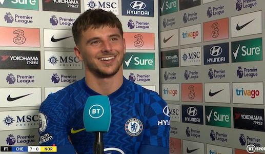 ‘I said it in midweek’: Mason Mount finally reveals why he was frustrated before scoring 3goals against Norwich
