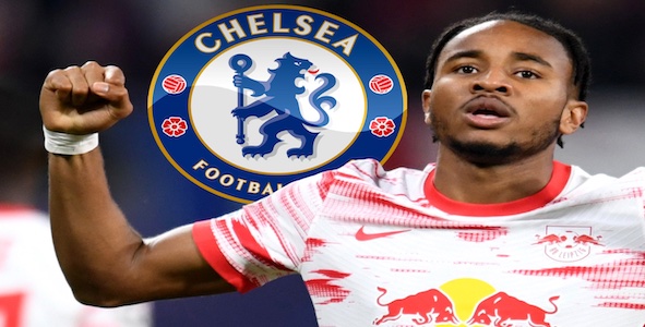 Tuchel loves him! as Chelsea target Nkunku finally reacted to Chelsea interest in signing him. scored 9goals so far this season