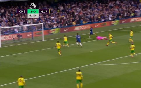 (Video): Reece James makes it 3-0 for Chelsea after brilliant Mason Mount assist