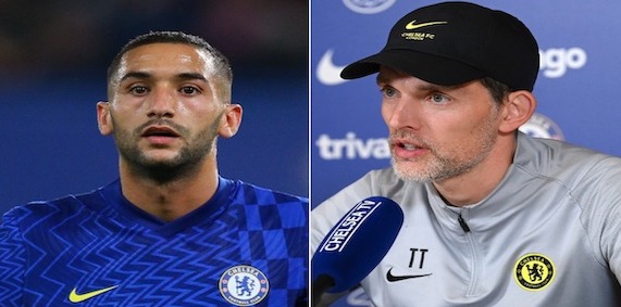 “I felt it cost him a lot” – Tuchel finally reveals why he dropped Ziyech since Juventus defeat