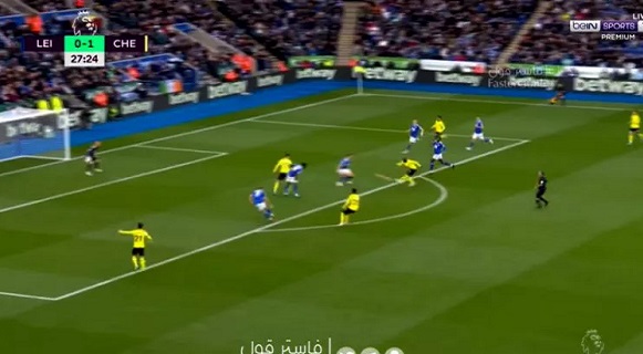 (Video): Watch N’Golo Kante’s solo goal as Chelsea doubles their lead against Leicester city 
