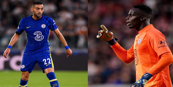 Finally revealed, why Mendy gets angry with Hakim Ziyech despite 1-0 win over Malmo