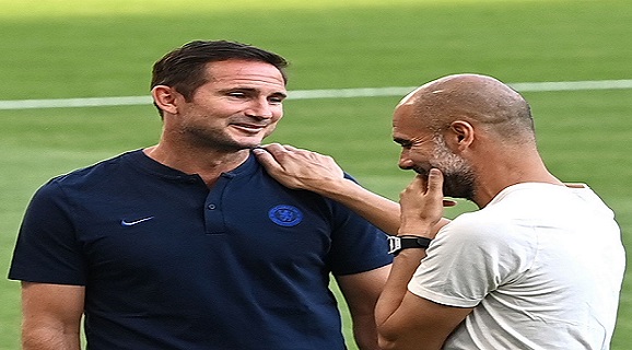 ‘I got a voice note from him’ – Lampard finally reveals what Guardiola told him after losing his first 2games as a Chelsea boss